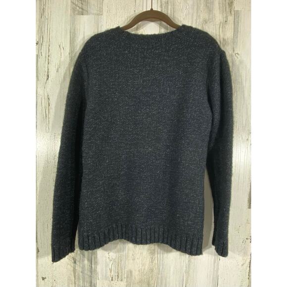 Guide Series Womens Sweater Size Medium Dark Blue Wool Blend - Picture 2 of 8